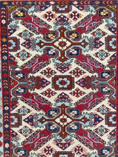 Nice Little Vintage Azerbaijan Shirwan Rug