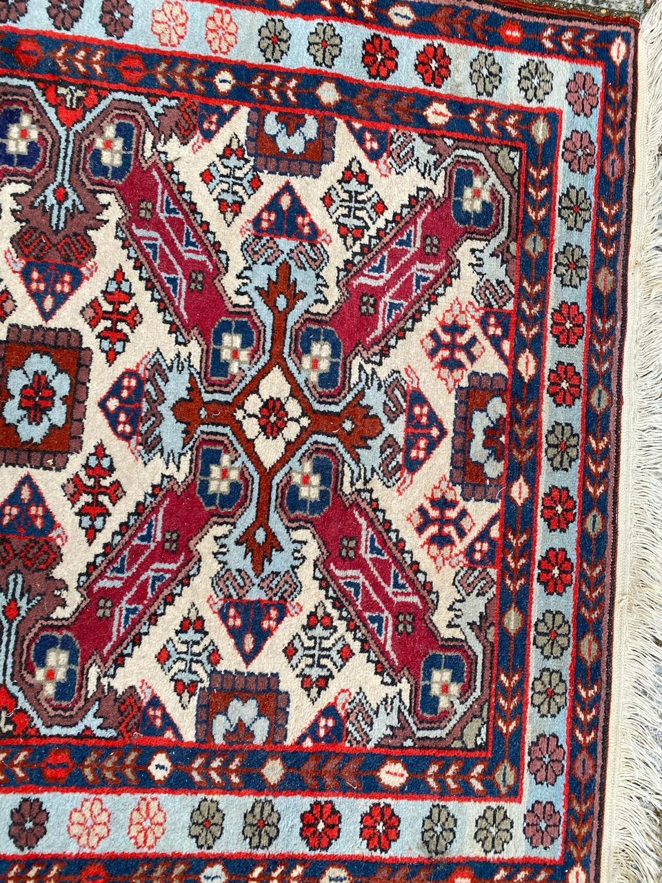 Azerbaijani Nice Little Vintage Azerbaijan Shirwan Rug For Sale