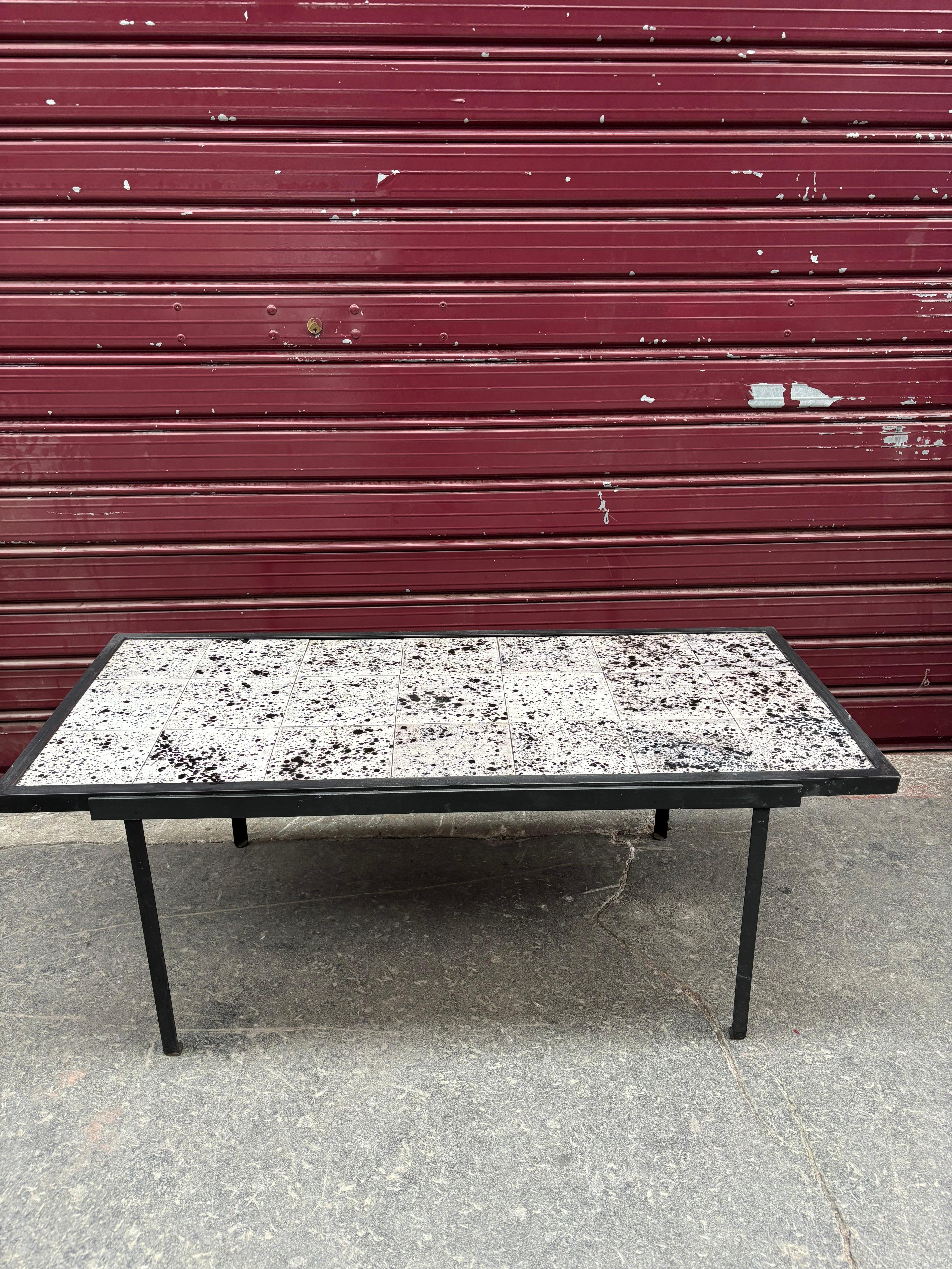 Ceramic Nice Mado Jolain coffee table For Sale