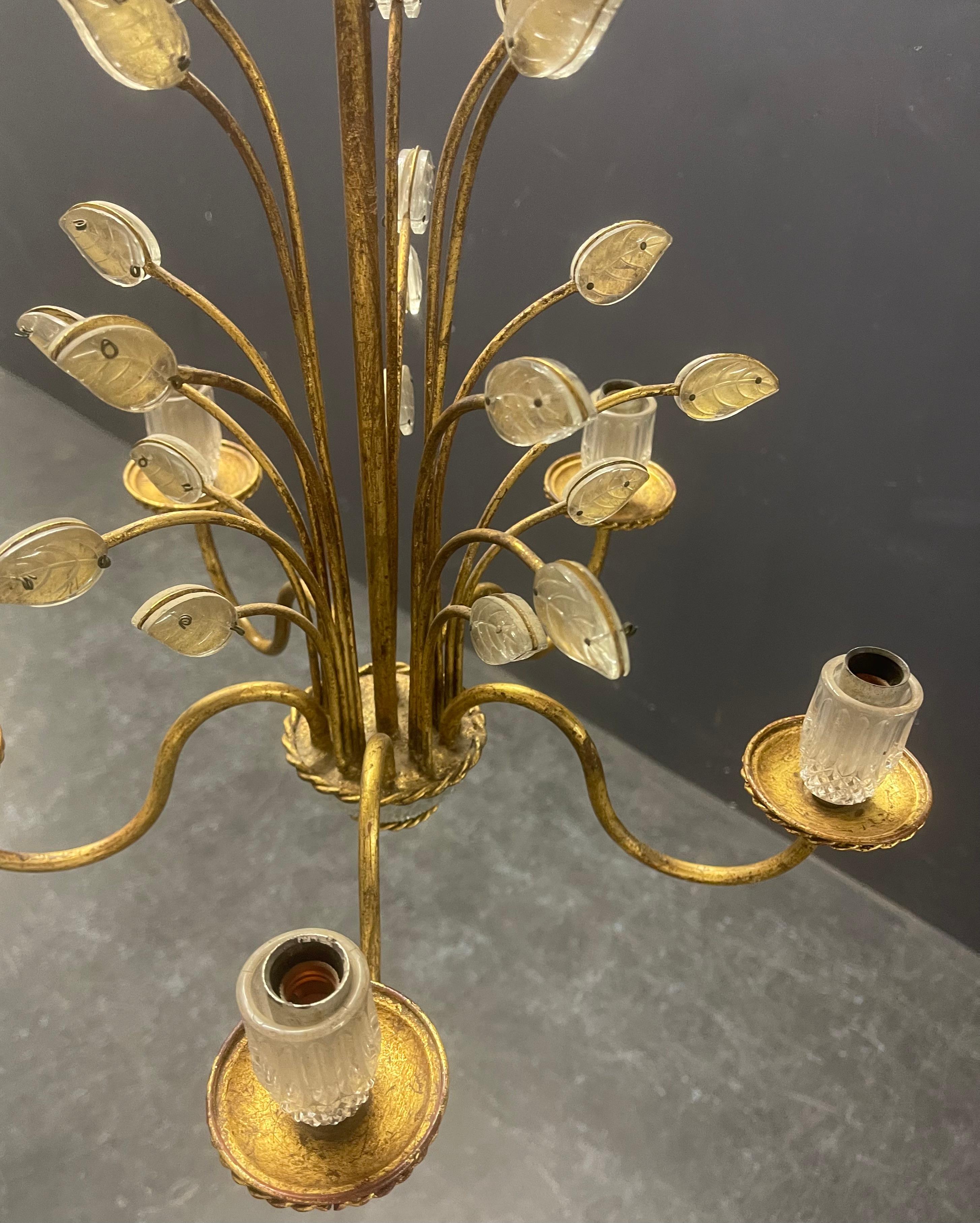 Metal nice maison bagues ceiling lamp / 2 avaiable For Sale