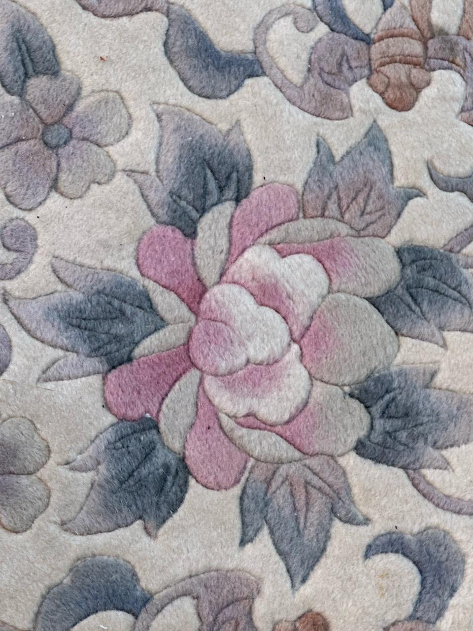 Nice mid century Chinese art deco rug For Sale 4