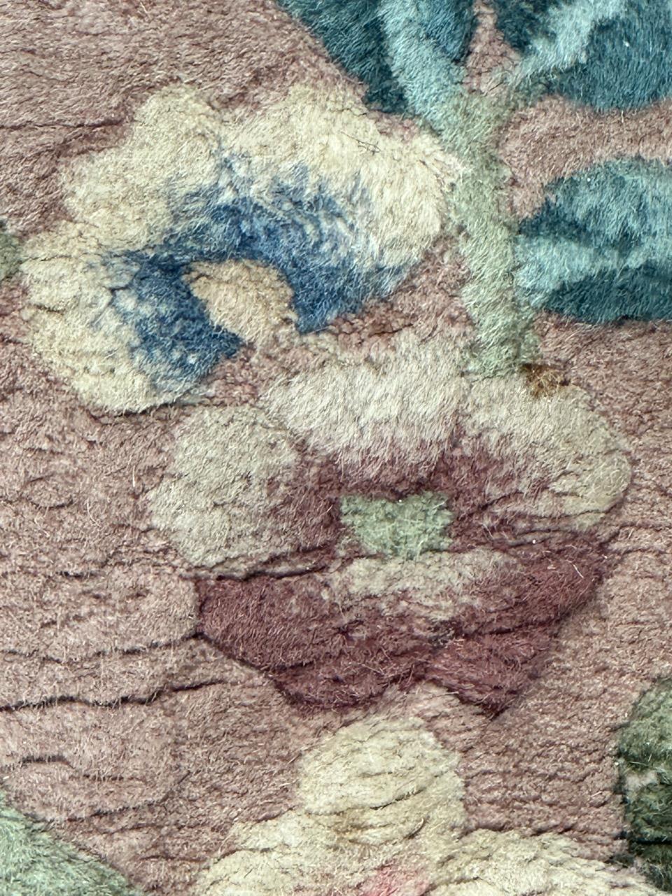 Beau tapis art déco chinois du milieu du siècle dernier en vente 4