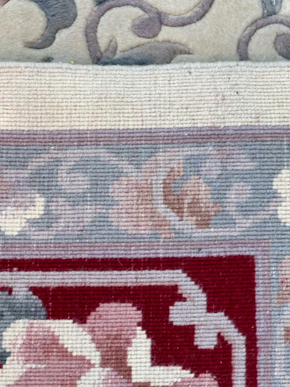 Nice mid century Chinese art deco rug For Sale 6