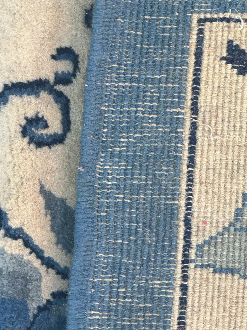 Nice mid century Chinese art deco rug For Sale 8
