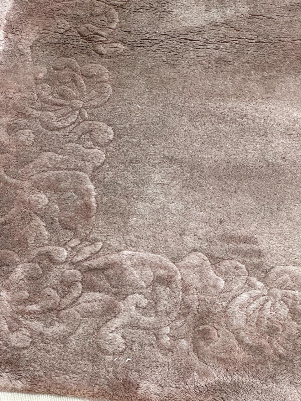 Chinoiseries Beau tapis art déco chinois du milieu du siècle dernier en vente