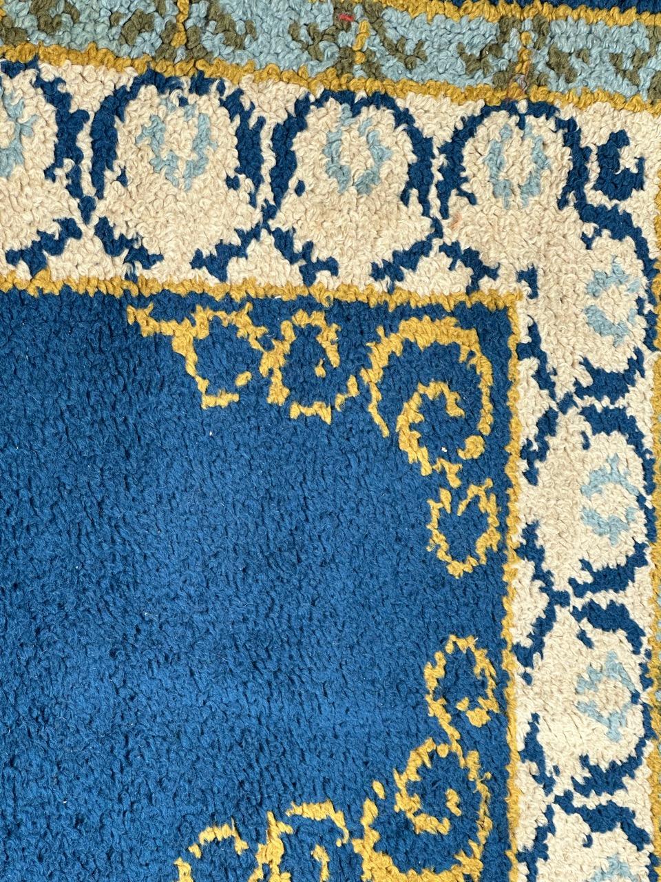Schöner französischer Cogolin-Teppich aus der Mitte des Jahrhunderts im Angebot 3