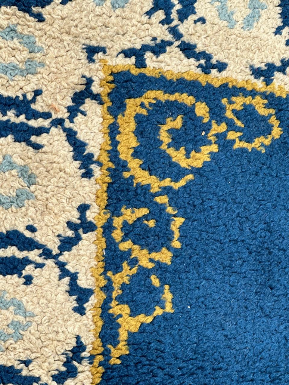 Schöner französischer Cogolin-Teppich aus der Mitte des Jahrhunderts (Französisch) im Angebot