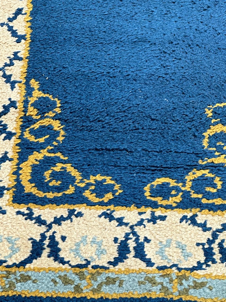 Schöner französischer Cogolin-Teppich aus der Mitte des Jahrhunderts im Zustand „Gut“ im Angebot in Saint Ouen, FR