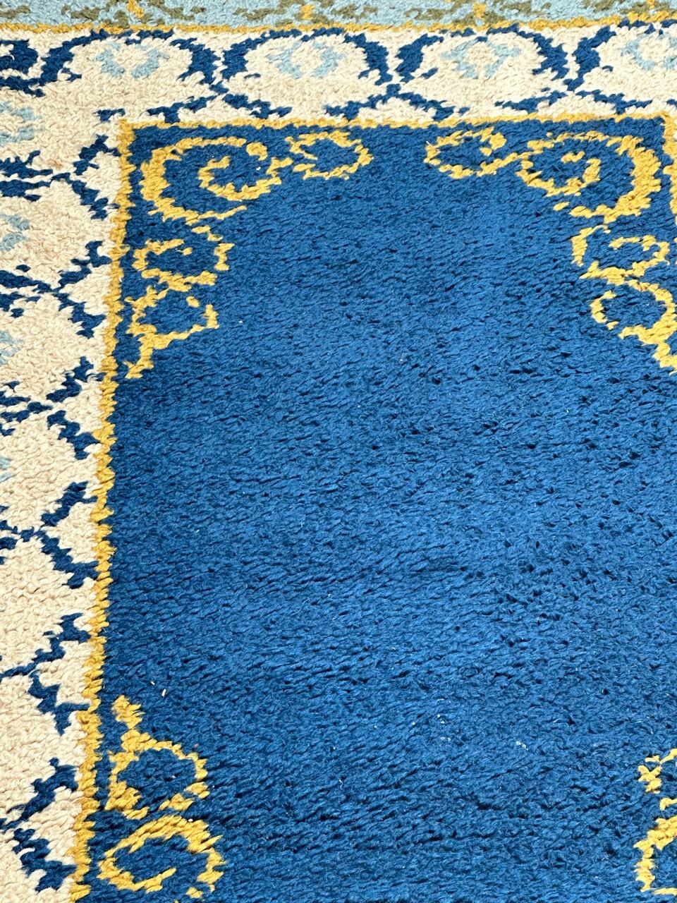 Schöner französischer Cogolin-Teppich aus der Mitte des Jahrhunderts (20. Jahrhundert) im Angebot