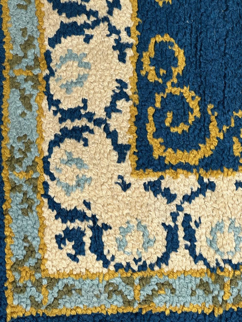 Schöner französischer Cogolin-Teppich aus der Mitte des Jahrhunderts im Angebot 1