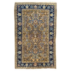 Bobyrug’s Nice mid century kashan rug 