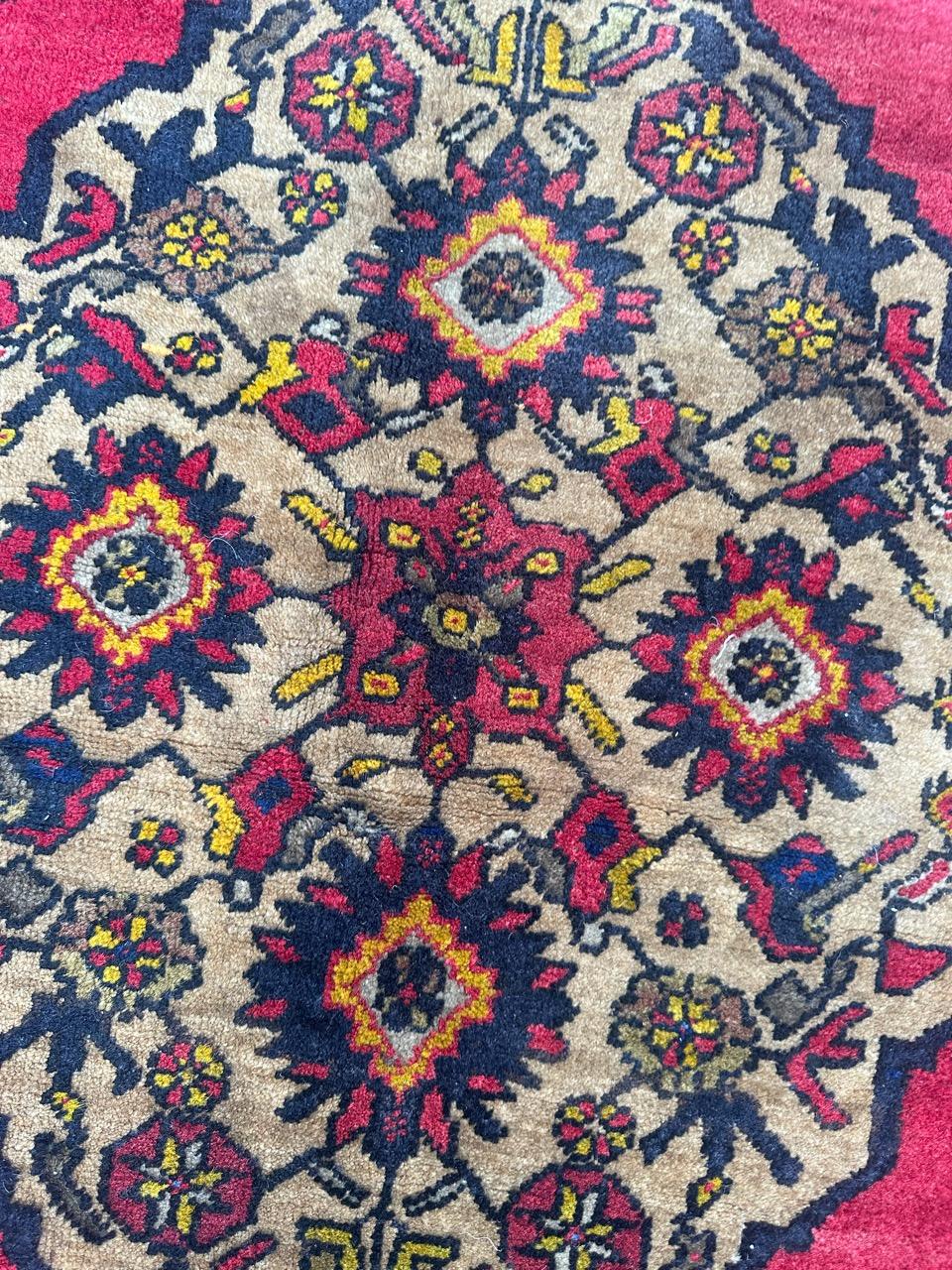 Nice Mid Century Turkish konya rug For Sale 5