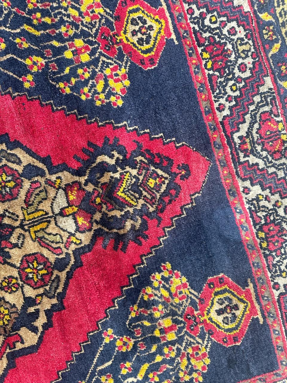 Nice Mid Century Turkish konya rug For Sale 6