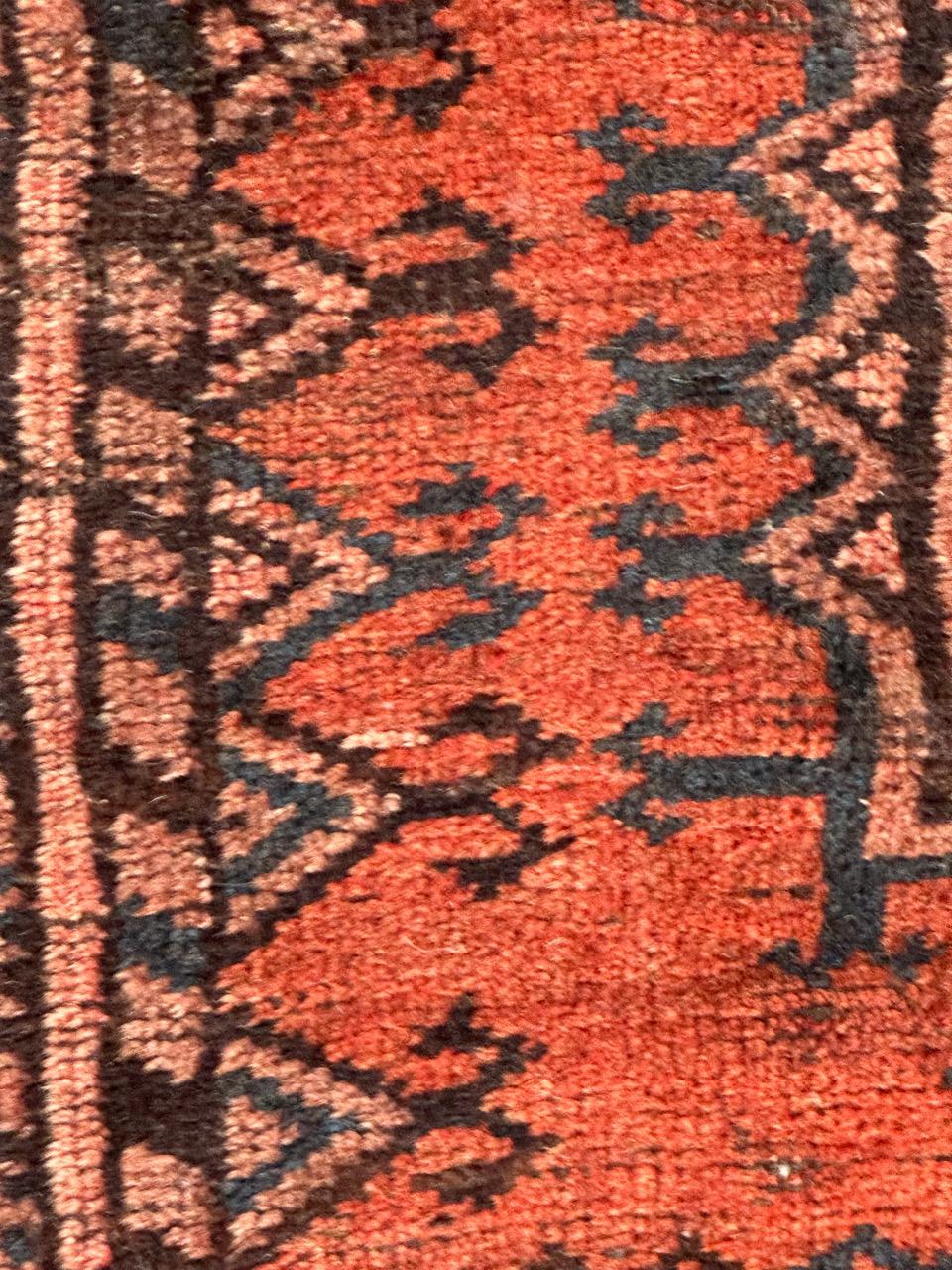 Nice mid century Turkmen rug  For Sale 2