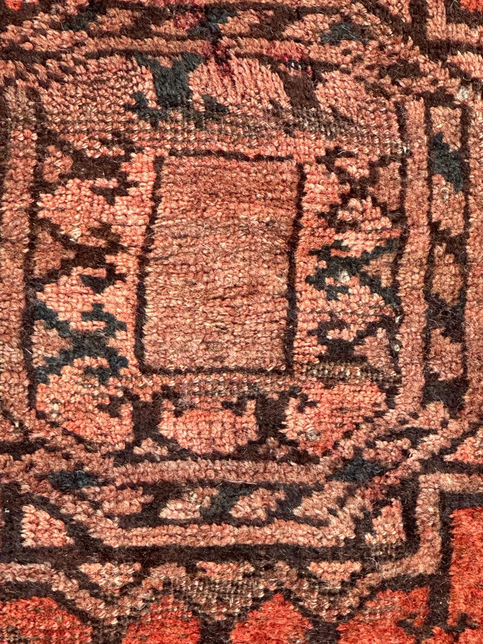 Nice mid century Turkmen rug  For Sale 3