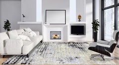 Bel tappeto moderno dal design astratto Knots Rugs