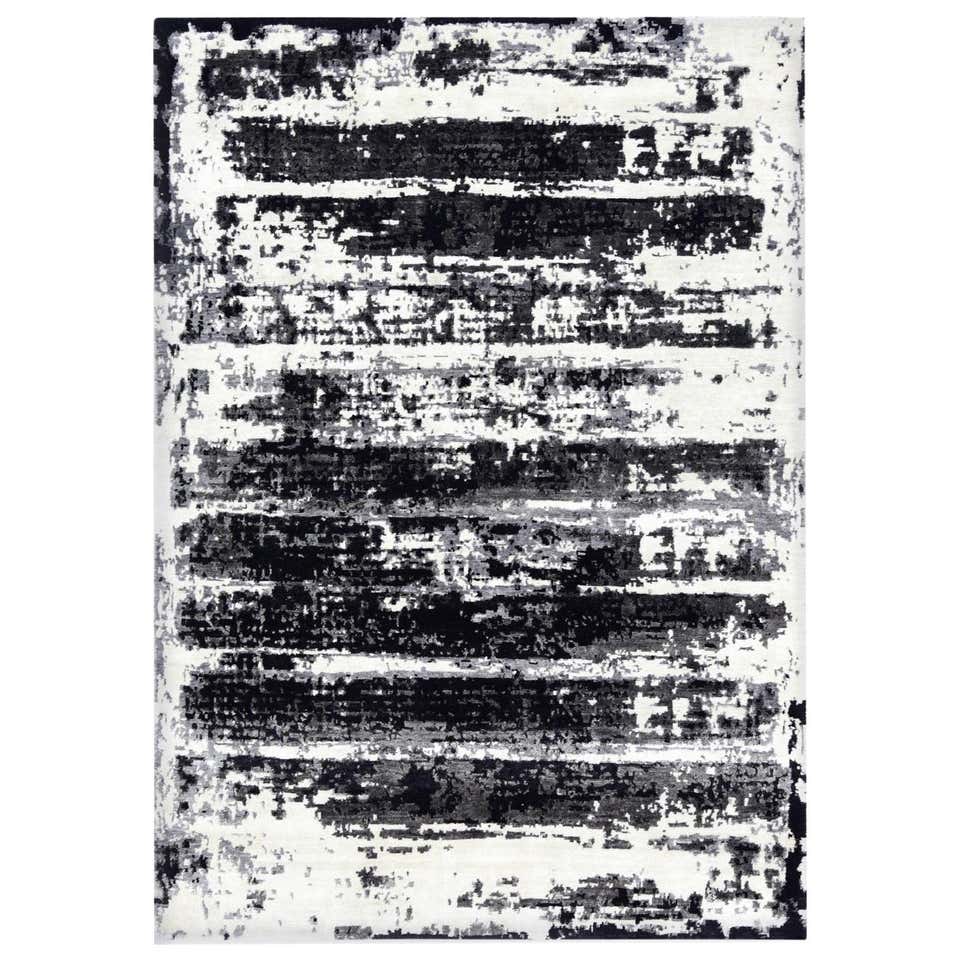 Nice Modern Abstract Design Knotted Rug For Sale at 1stDibs | 10x14 rugs