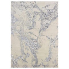 Nice Modern Abstract Design Knotted Rug