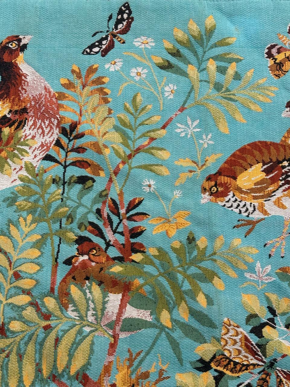 Schöner moderner französischer Jacquard-Wandteppich im Aubusson-Stil von 