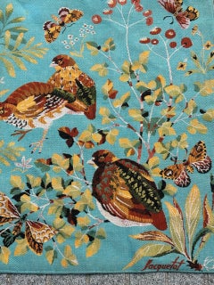 Bell'arazzo Jacquard francese moderno in stile Aubusson di "Jacqelot".