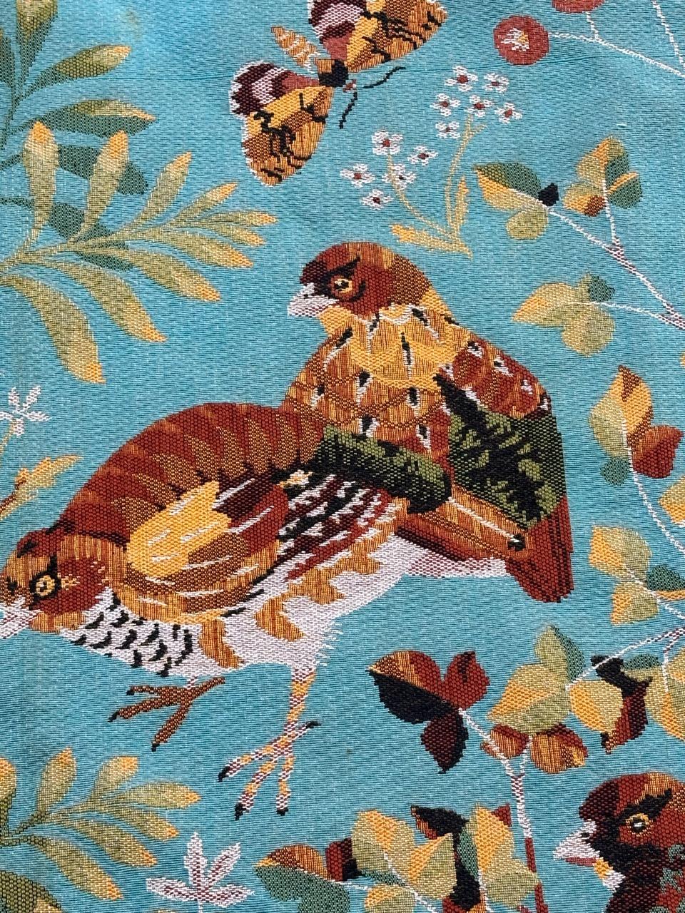 Schöner moderner französischer Jacquard-Wandteppich im Aubusson-Stil von 