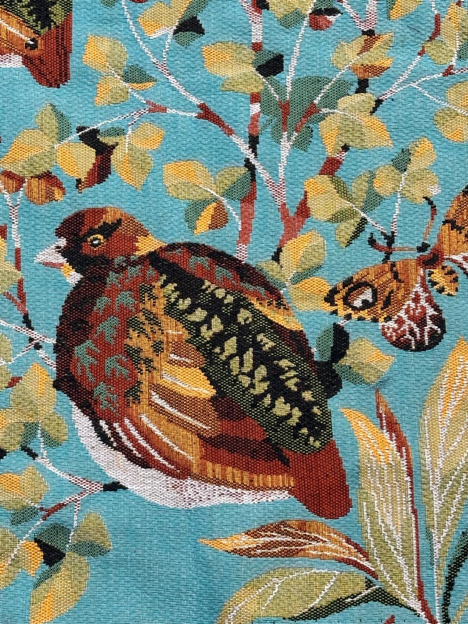 Schöner moderner französischer Jacquard-Wandteppich im Aubusson-Stil von 