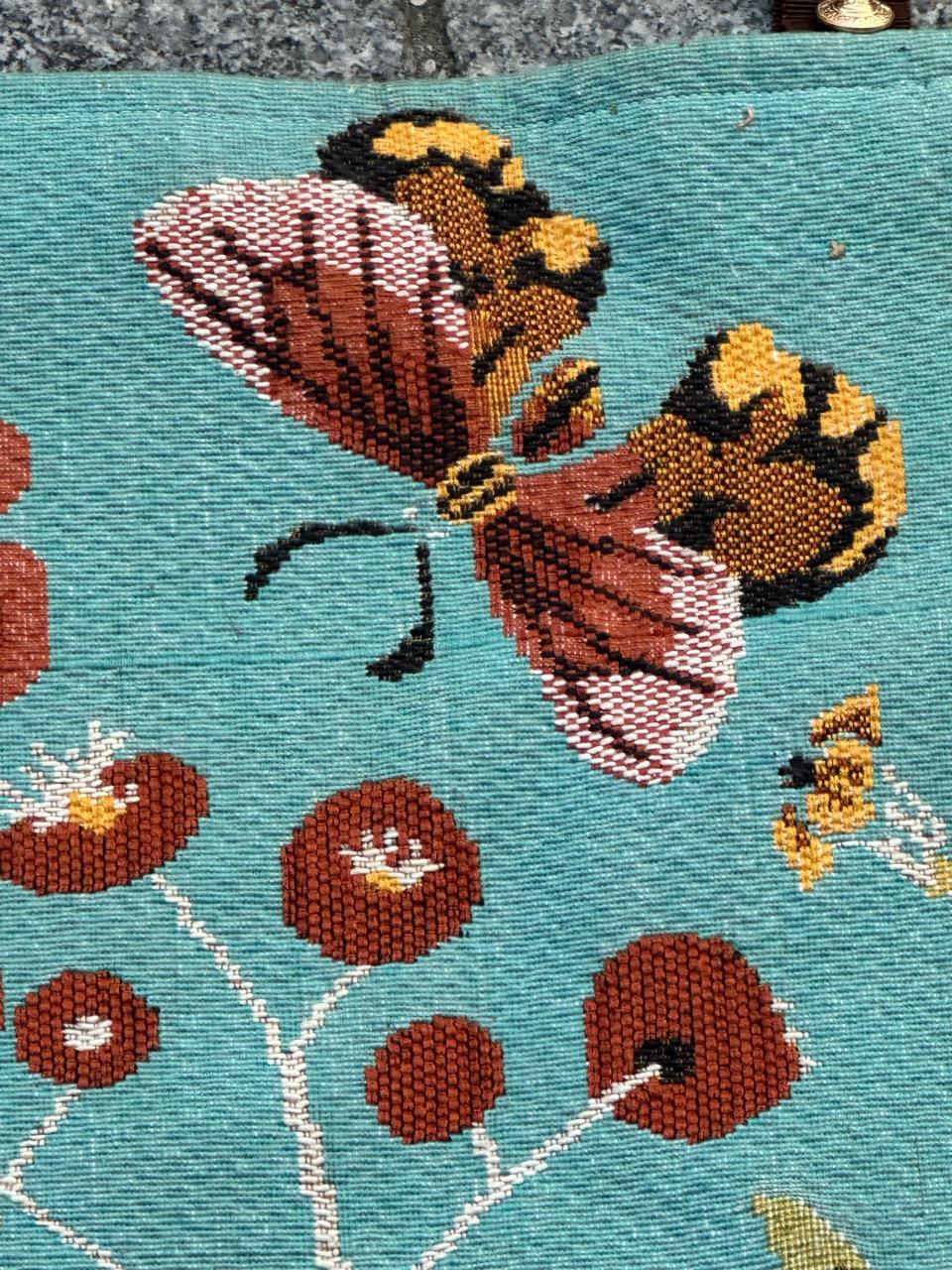Schöner moderner französischer Jacquard-Wandteppich im Aubusson-Stil von 