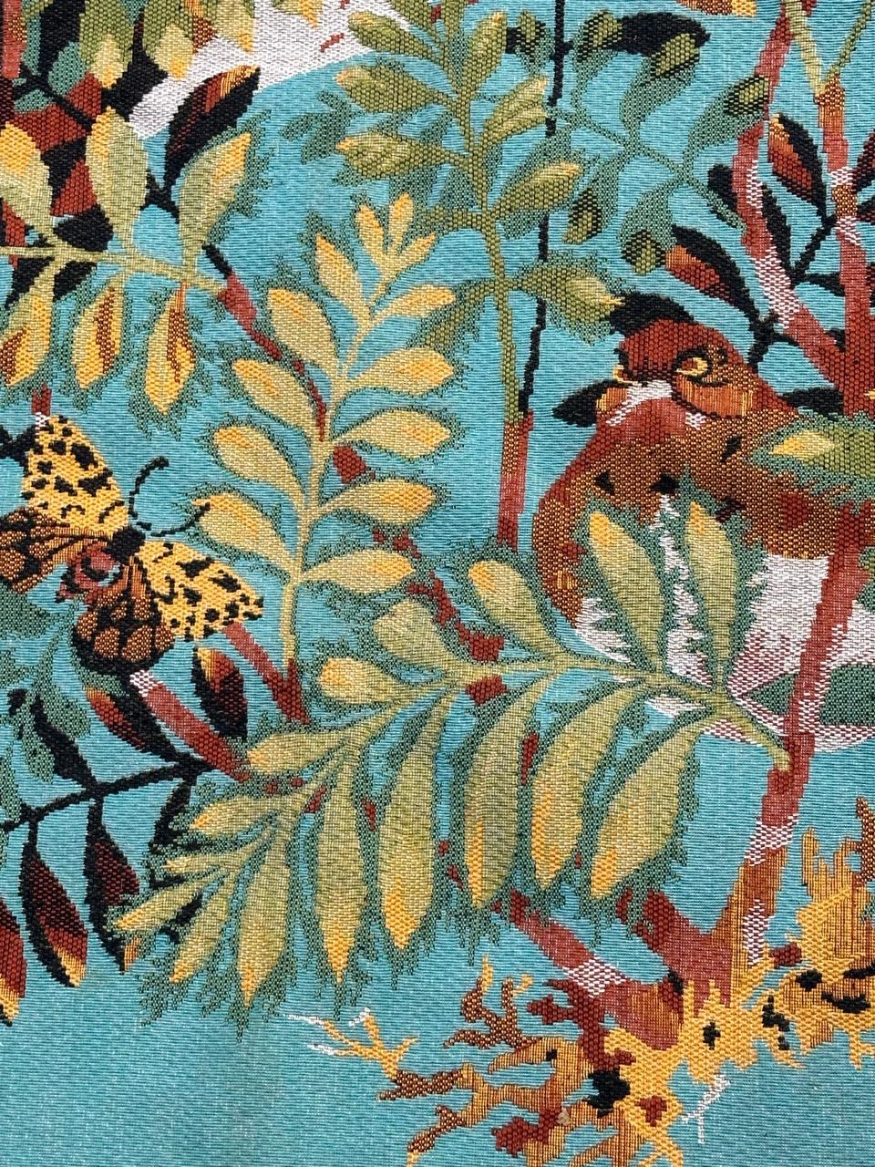 Schöner moderner französischer Jacquard-Wandteppich im Aubusson-Stil von 