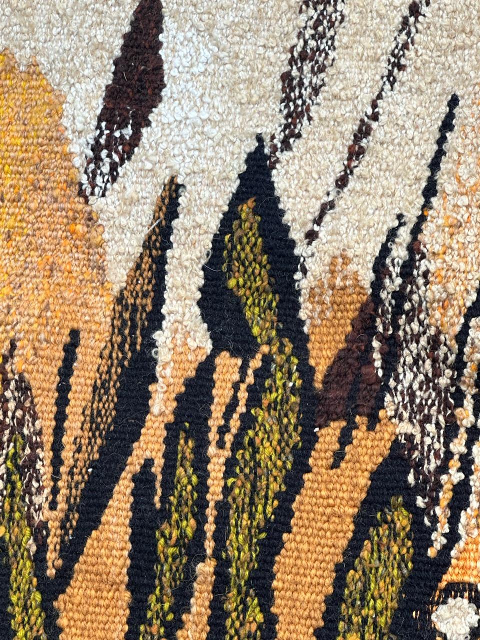 Schöner moderner französischer Aubusson-Wandteppich von 