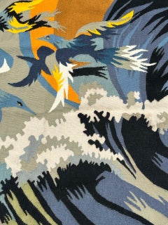 Nice modern French Aubusson Tapestry
