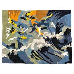 Nice modern French Aubusson Tapestry