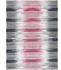 Nice New Ikat Design Handwoven Cotton Kilim Rug