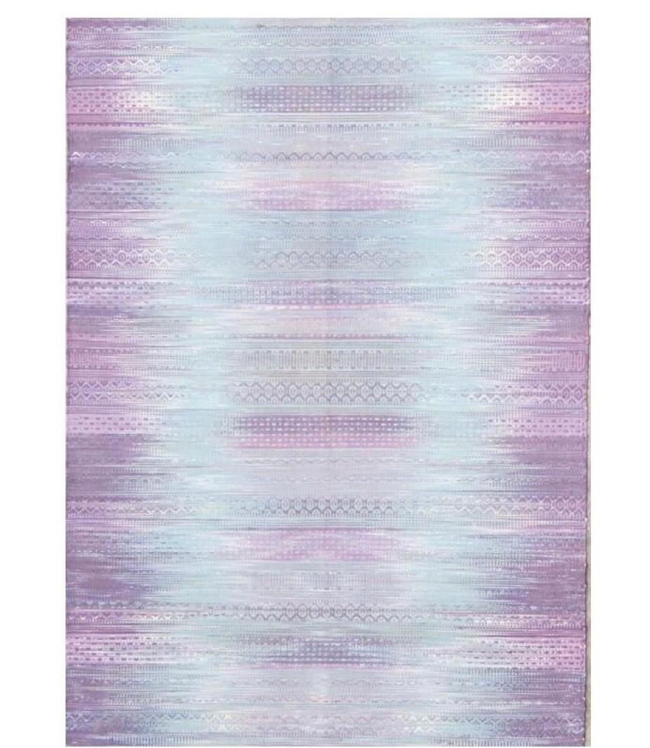 Modern Nice New Ikat Design Handwoven Cotton Kilim Rug For Sale