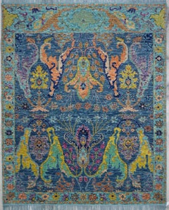 Nice New Oushak Design Indian Rug