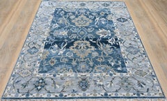 Bobyrug’s Nice New Oushak Design Rug