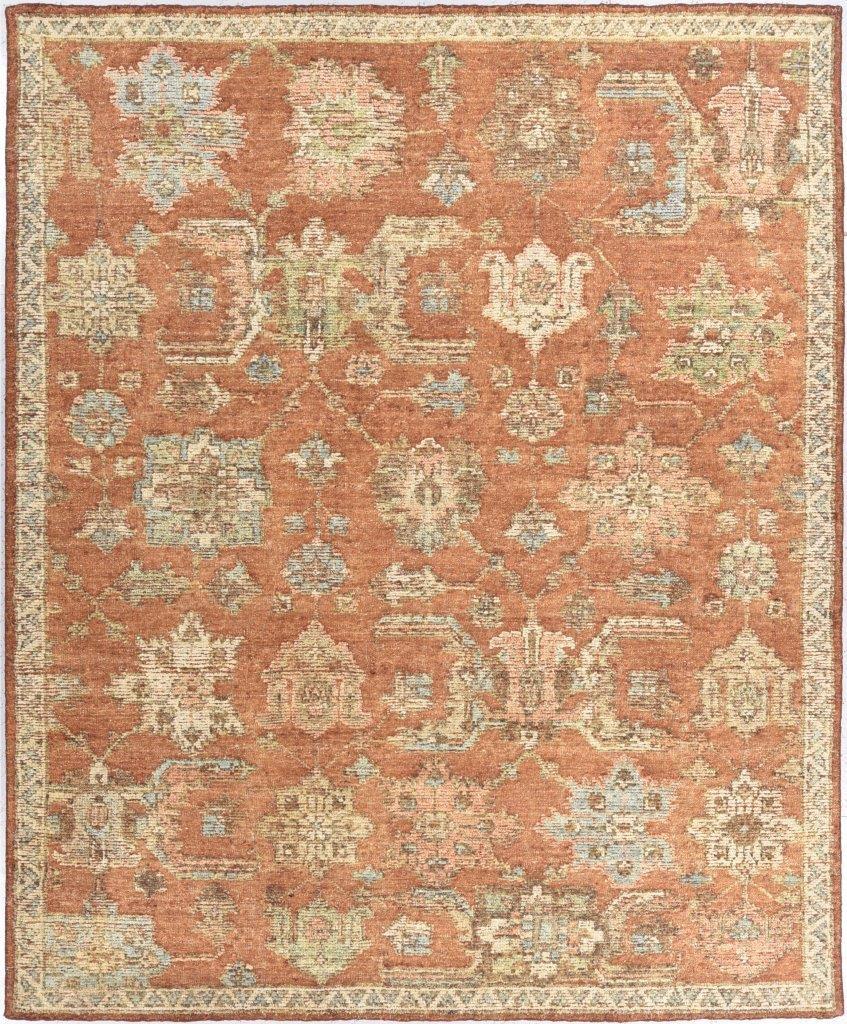 Bonita alfombra india de nuevo diseño Oushak Indio en venta