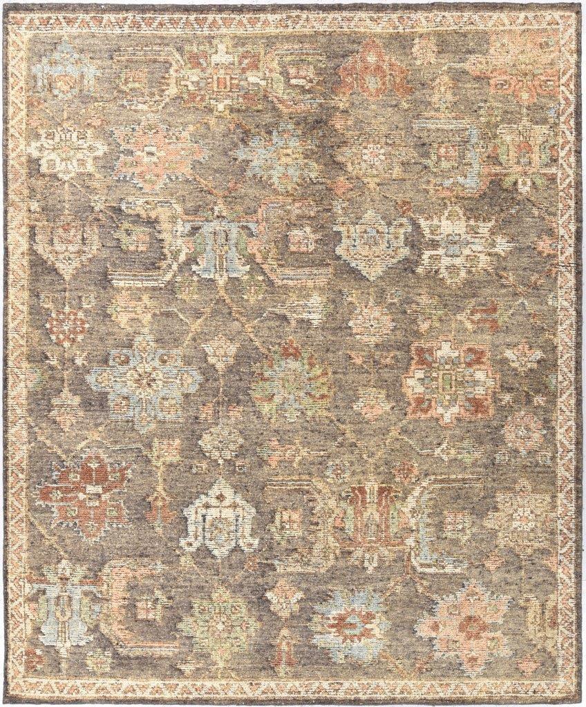 Nice New Oushak Design Indian Rug In New Condition For Sale In Saint Ouen, FR