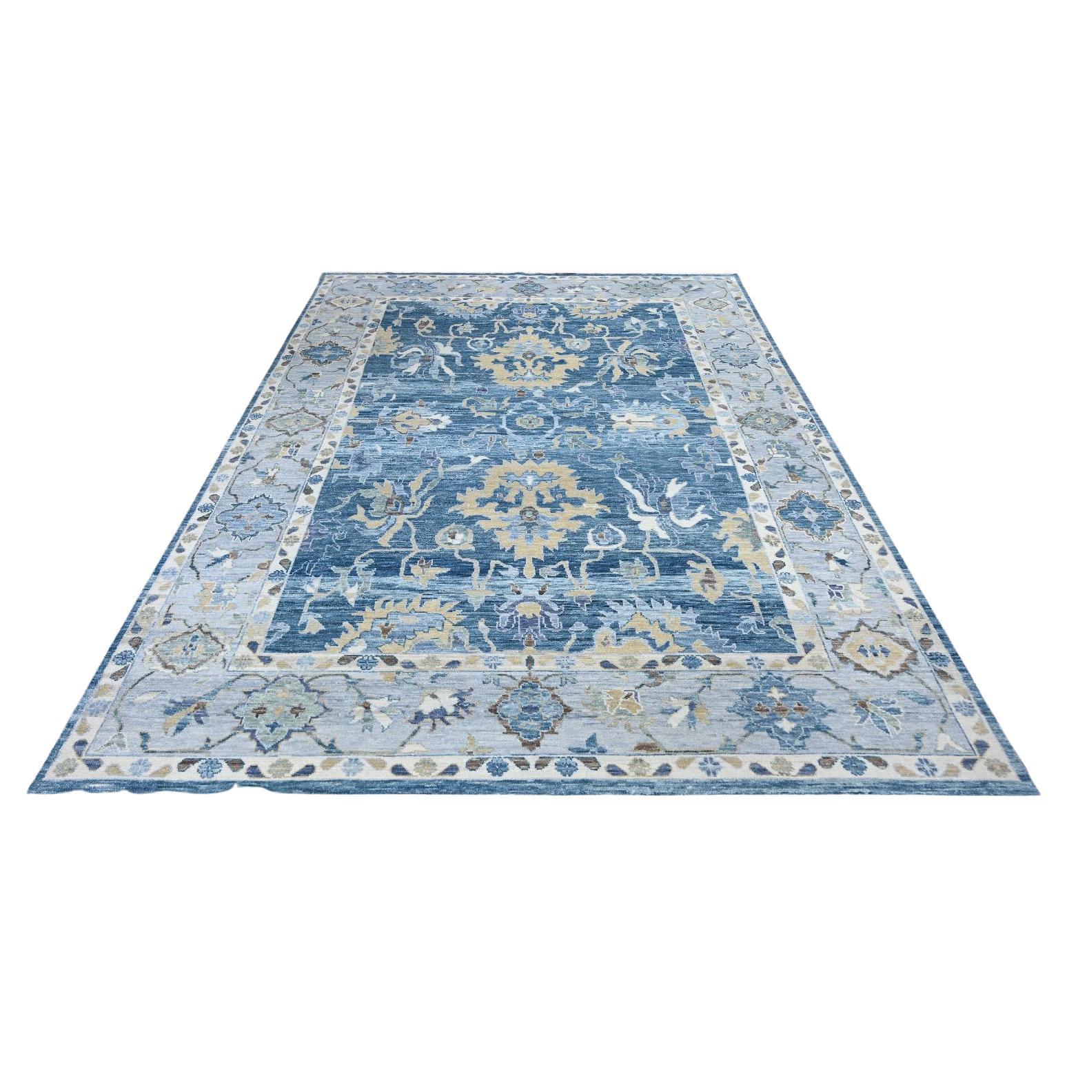 Belle nouvelle tapis indien Oushak Design