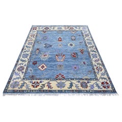 Bobyrug’s Nice New Oushak Design Rug