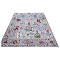 Bobyrug’s Nice New Oushak Design Rug