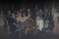 Nice Painting after Adolf Menzel, Print