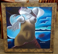 Painting of a Nude Signed