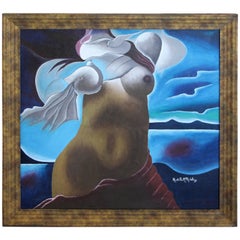 Painting of a Nude Signed