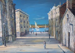 Schönes Gemälde, signiert Donati