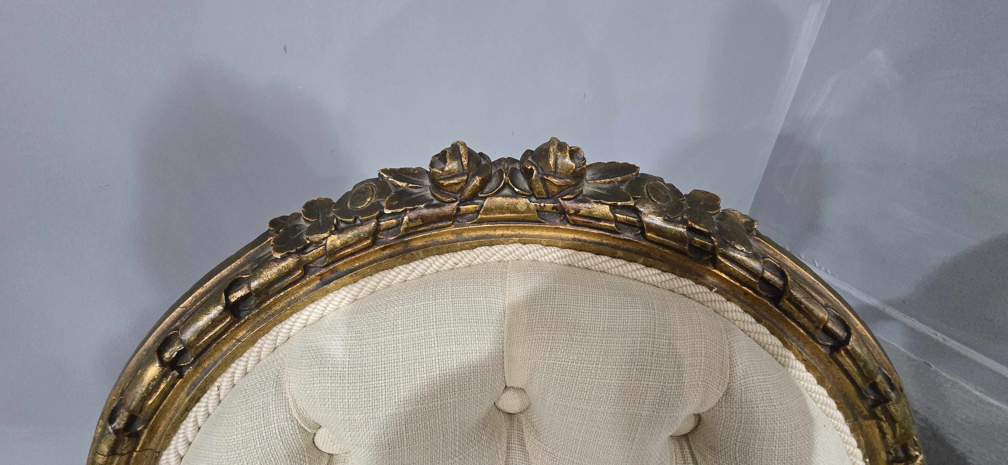 Nice Pair French Elbow Chairs For Sale 2