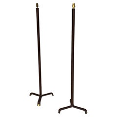 Nice pair of floorlamp by Jacques Adnet