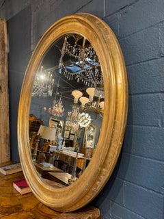 Nice Pair of Italian Made Giltwood Louis Philippe Style Mirrors