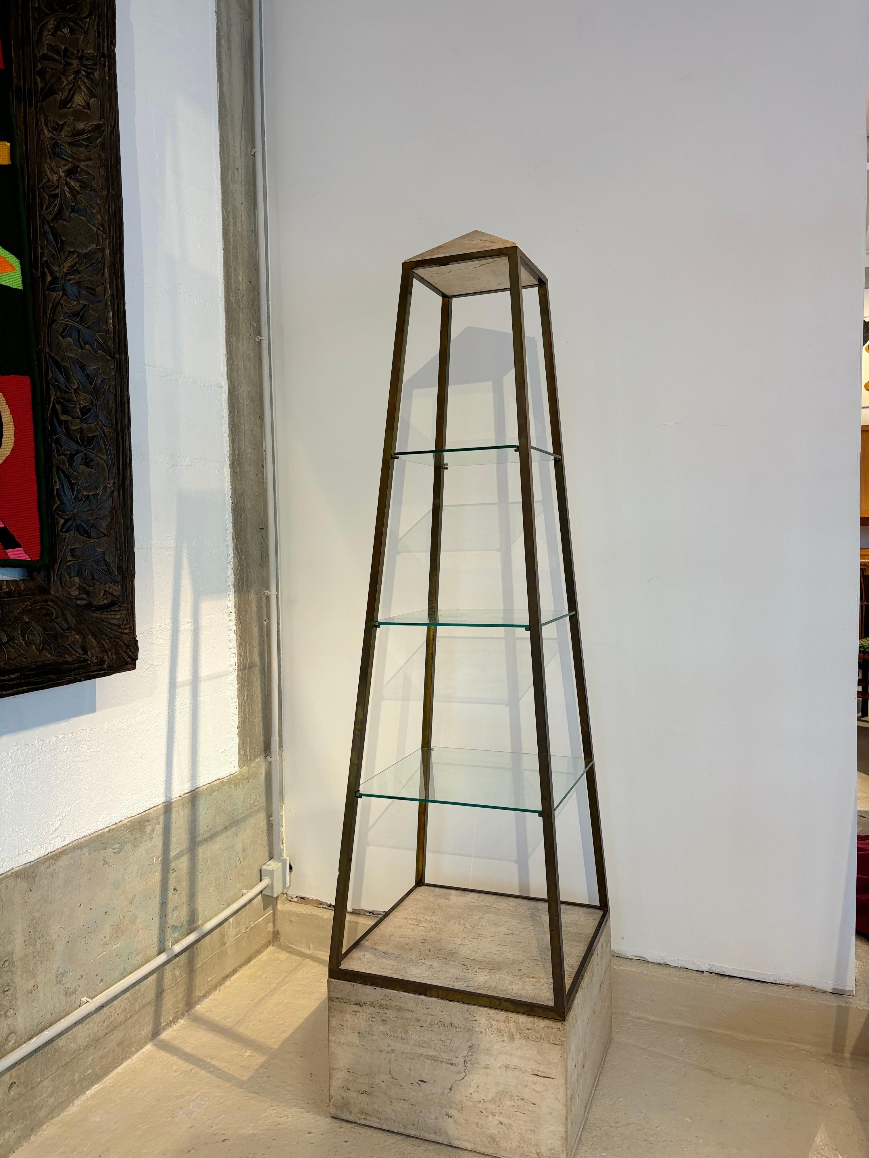 Belle paire d'obélisque de Mario Sanot pour Maison Jansen en vente 7