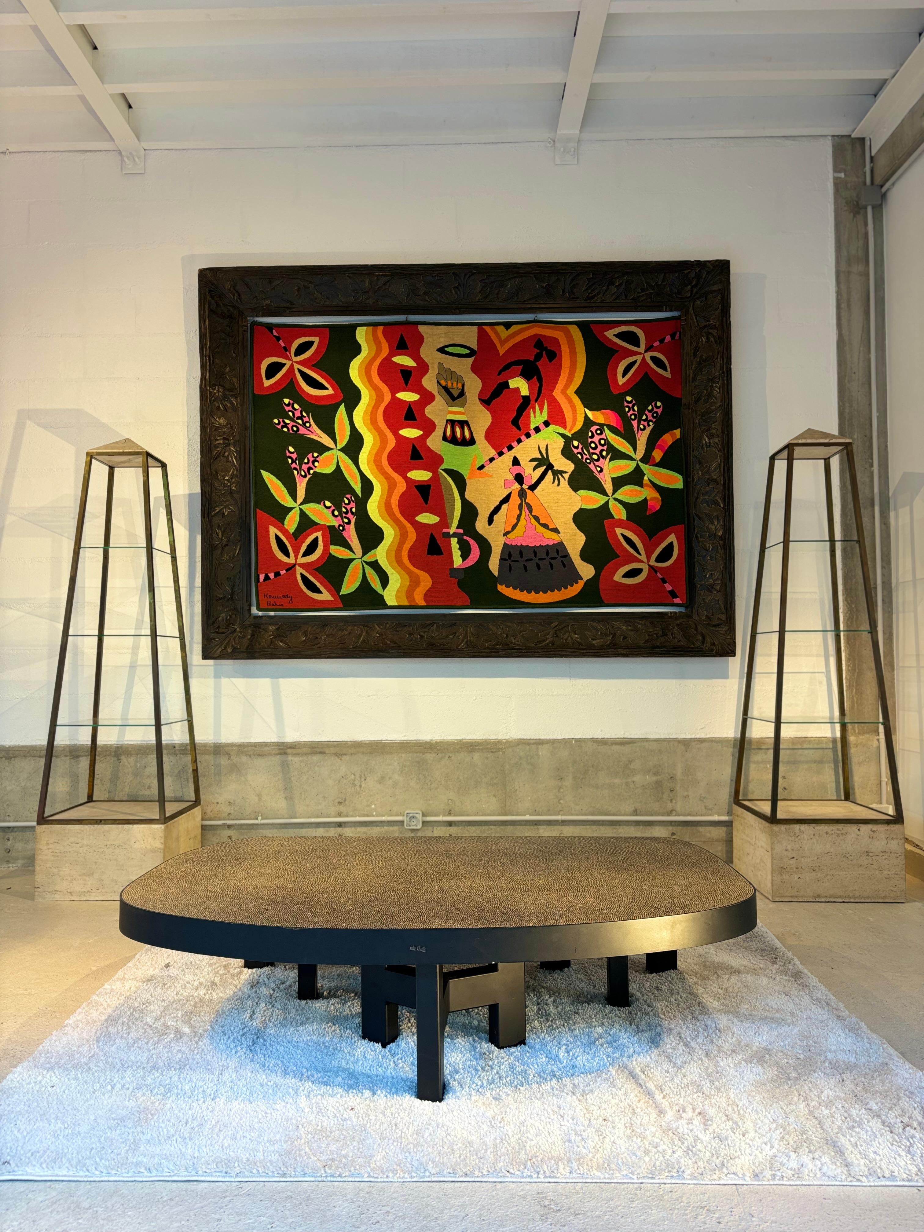 Belle paire d'obélisque de Mario Sanot pour Maison Jansen en vente 13