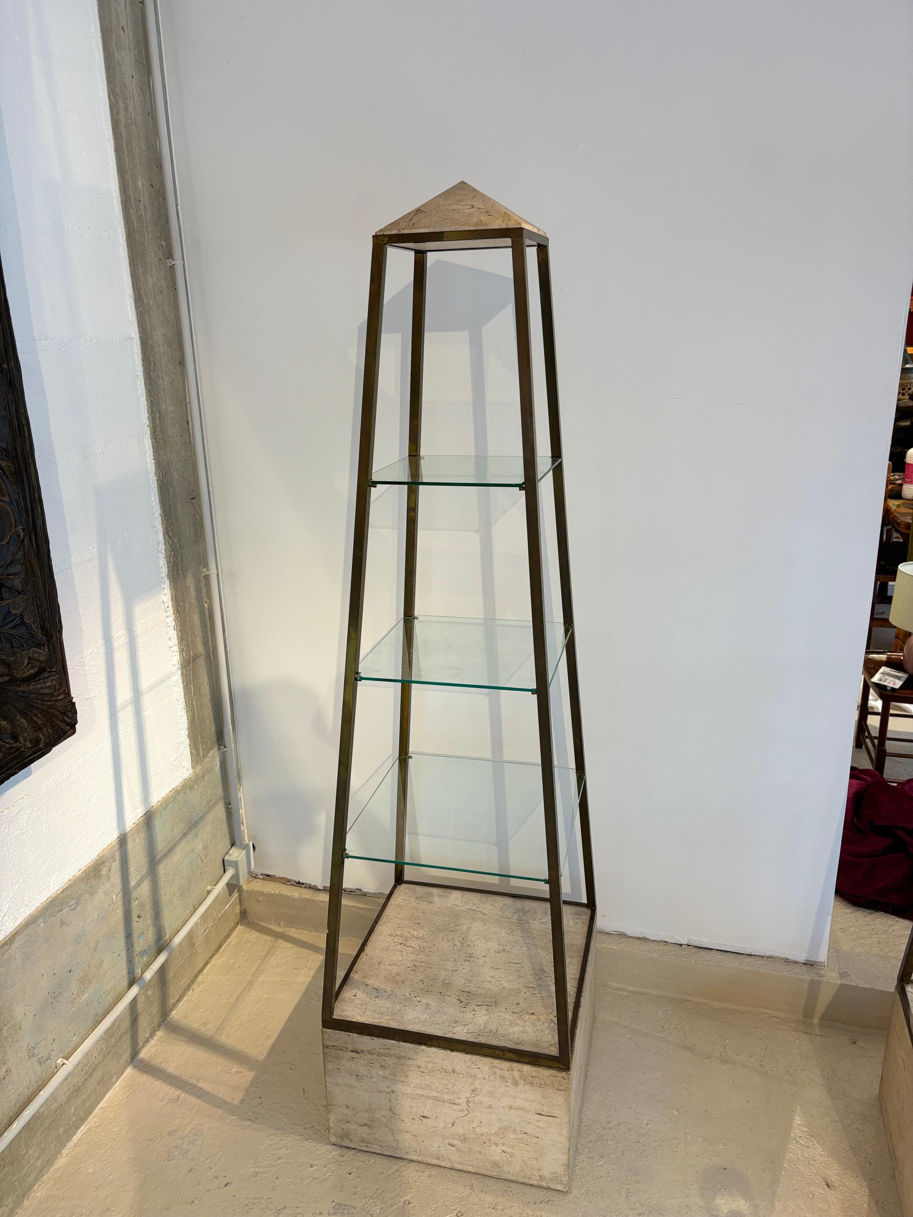 Belle paire d'obélisque de Mario Sanot pour Maison Jansen Bon état - En vente à SAINT-OUEN-SUR-SEINE, FR